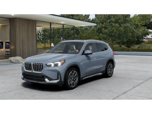 2027 BMW X1 Base in C3n — front three-quarter view