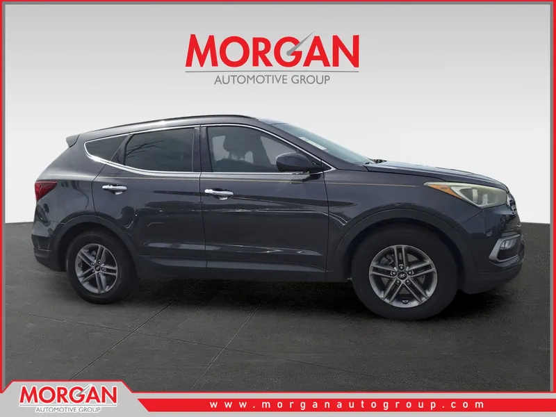 2017 Hyundai Santa Fe Sport 2.4 Base in Gray — front three-quarter view