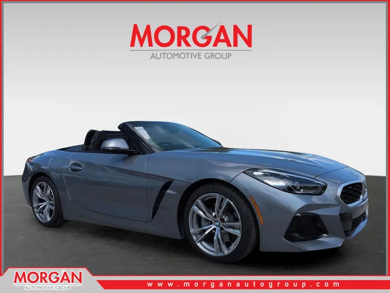 2026 BMW Z4 sDrive30i in Gray — front three-quarter view