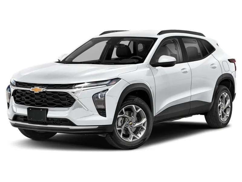 2026 Chevrolet Trax 2RS in Sterling Gray Metallic — front three-quarter view