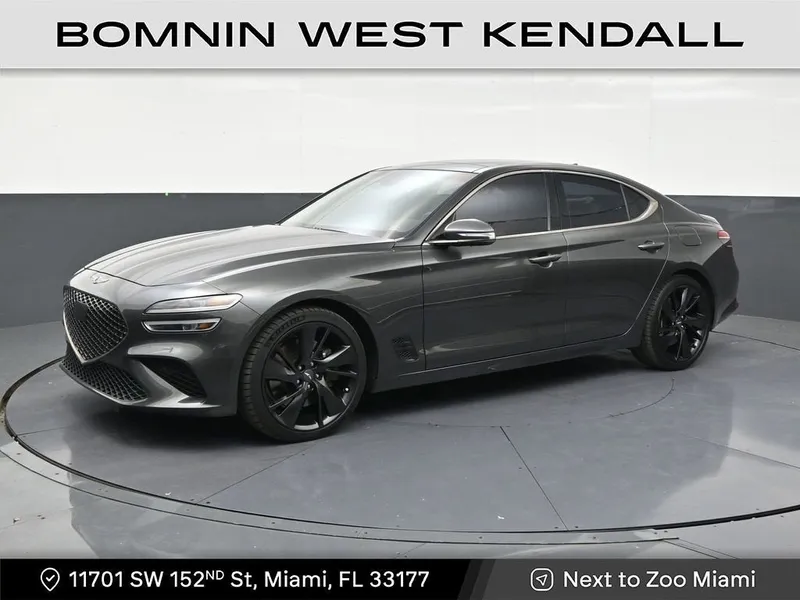 2023 Genesis G70 3.3T — front three-quarter view