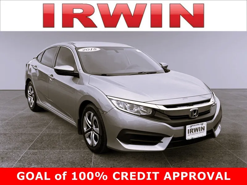 2018 Honda Civic LX in Other — front three-quarter view