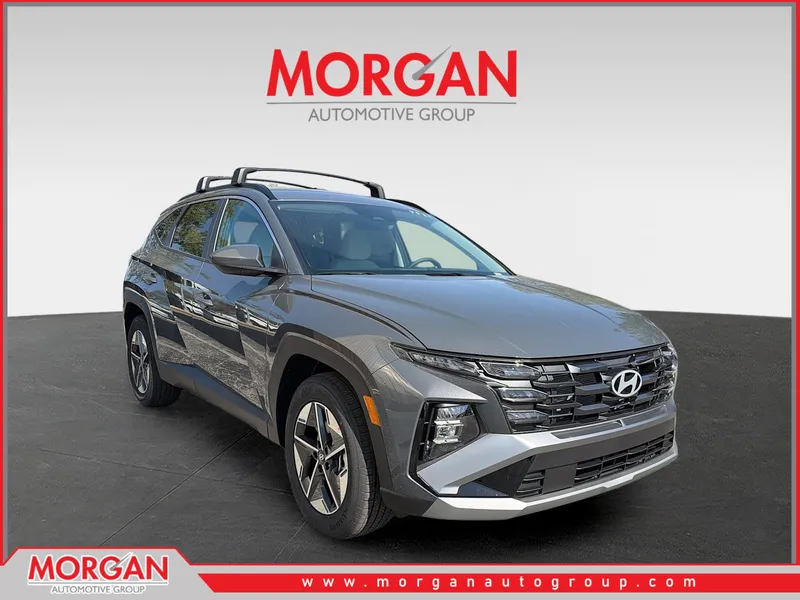 2026 Hyundai TUCSON SEL in Ecotronic Gray — front three-quarter view