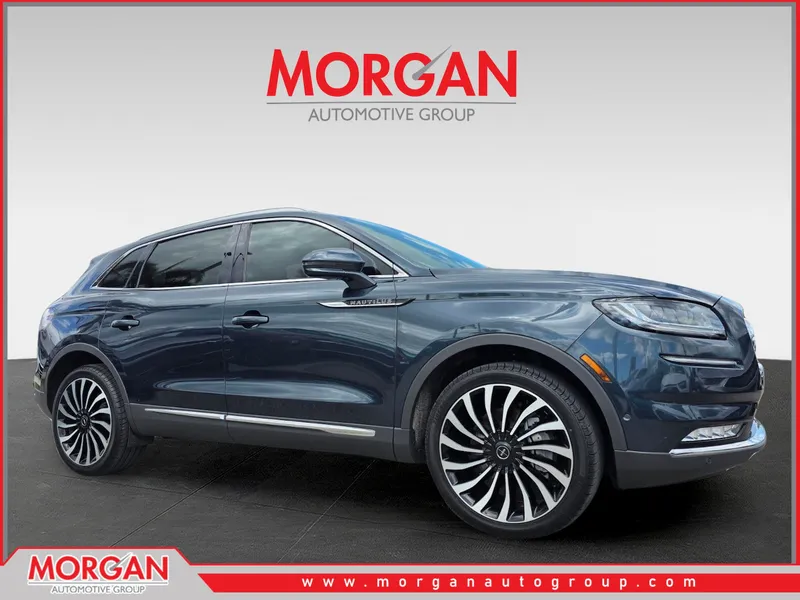 2023 Lincoln Nautilus Black Label in Blue — front three-quarter view