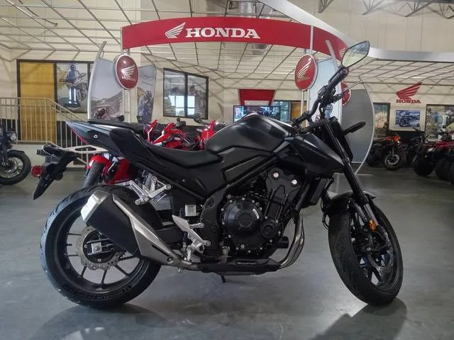 2025 Honda® CB500F — front three-quarter view