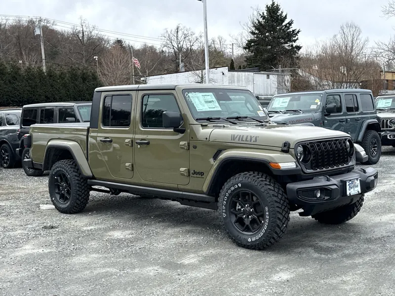 2026 Jeep Gladiator Willys in 41 — front three-quarter view