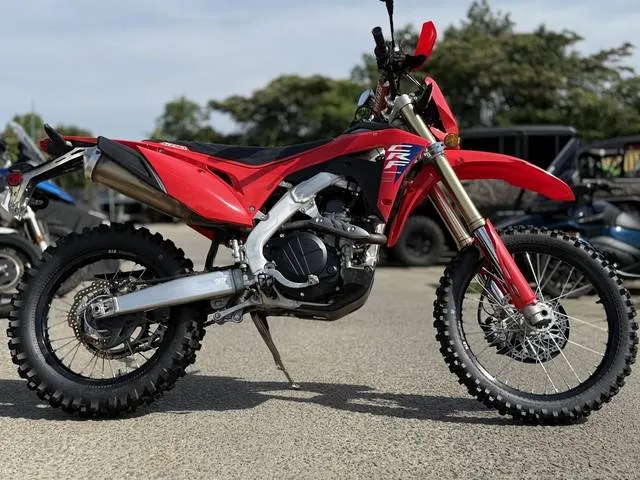 2025 Honda® CRF450RL — front three-quarter view