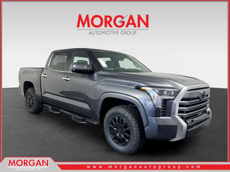 2026 Toyota Tundra 4WD Limited in Magnetic Gray Metallic — front three-quarter view