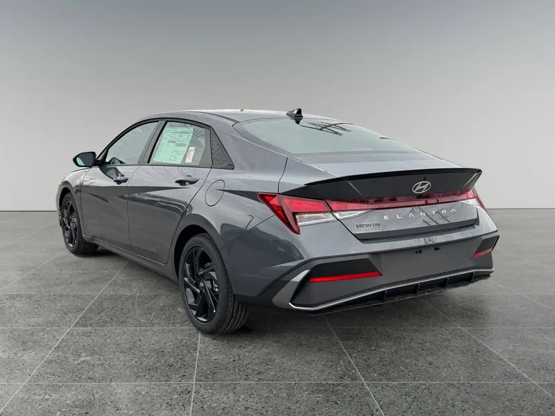 2026 Hyundai Elantra — rear three-quarter view