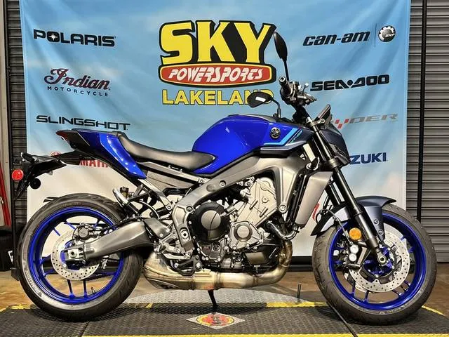 2026 Yamaha MT-09 — front three-quarter view
