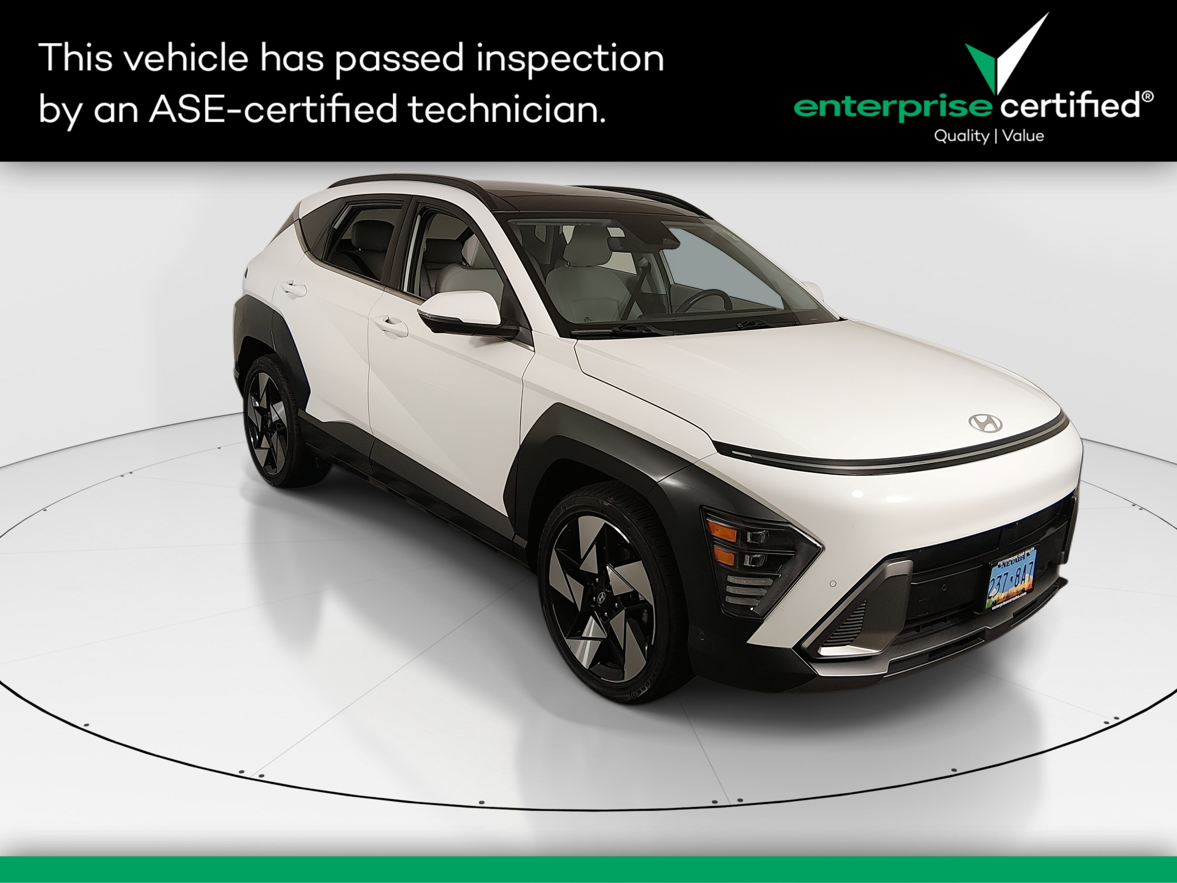 2024 Hyundai Kona Limited FWD — front three-quarter view