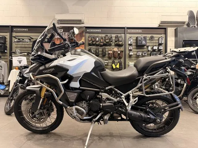 2023 Triumph TIGER 1200 RALLY EXPLORER — front three-quarter view
