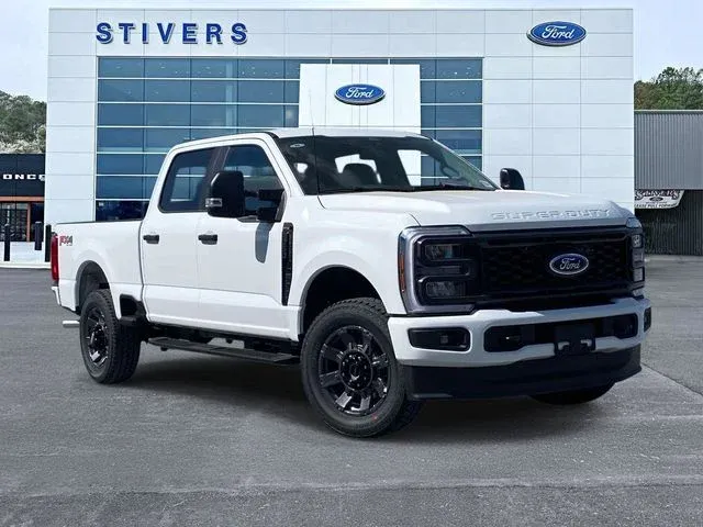 2026 Ford F-250SD XL in White — front three-quarter view