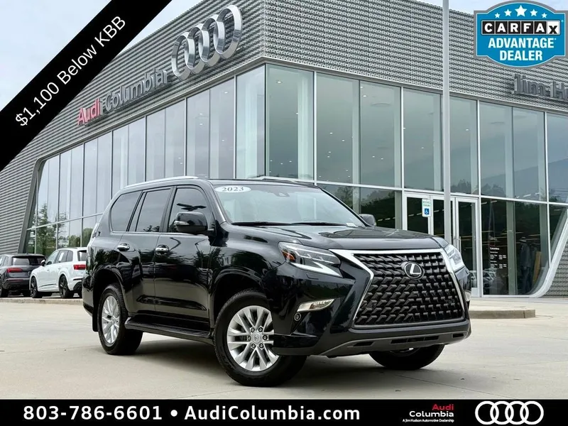 2023 Lexus GX 460 in Caviar — front three-quarter view