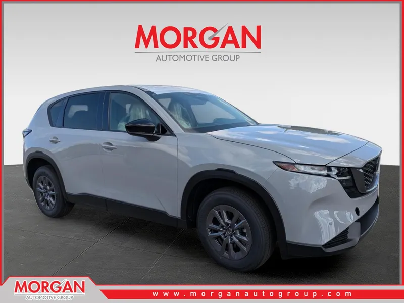 2026 Mazda CX-5 2.5 S Select in Aero Gray Metallic — front three-quarter view