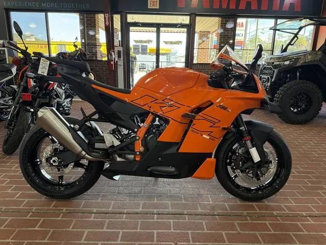 2026 KTM 990 RC R — front three-quarter view
