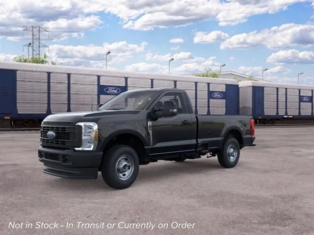 2026 Ford Super Duty F-250® XL in Agate Black Metallic — front three-quarter view