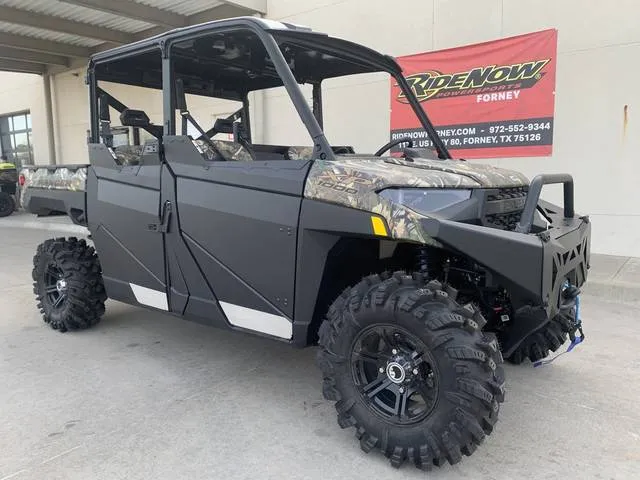 2026 Polaris® Ranger Crew XP 1000 Premium Polaris Pursuit Camo — front three-quarter view
