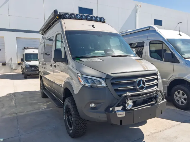 2026 Storyteller Overland BEAST MODE — front three-quarter view