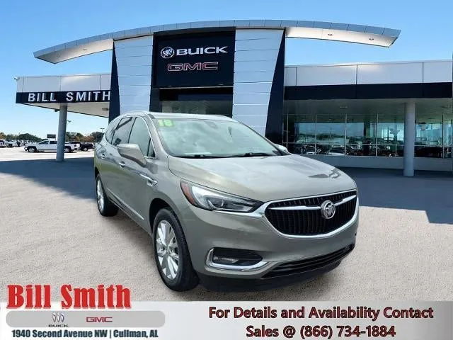 2018 Buick Enclave Premium in Includes Spectra Gray Lower Exterior Accent Color. — front three-quarter view