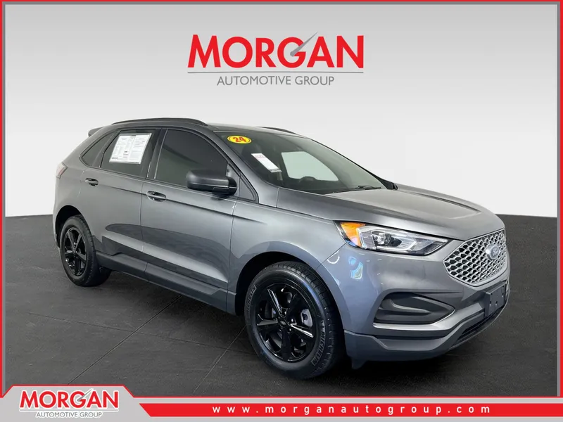 2024 Ford Edge SE in Carbonized Gray Metallic — front three-quarter view