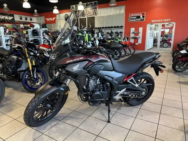 2021 Honda® CB500X ABS — front three-quarter view