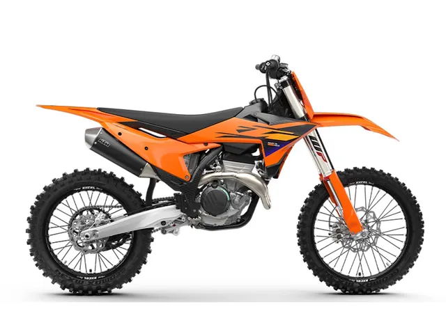 2026 KTM 350 SX-F — front three-quarter view
