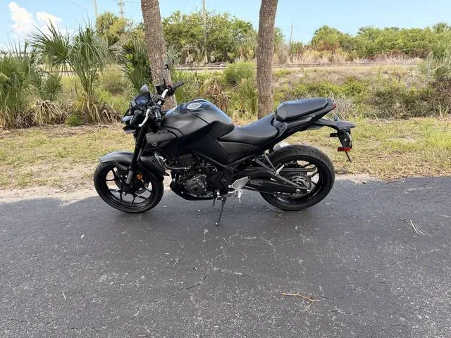 2026 Yamaha MT-03 — front three-quarter view