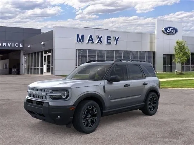 2026 Ford Bronco Sport Outer Banks® in Carbonized Gray Metallic — front three-quarter view
