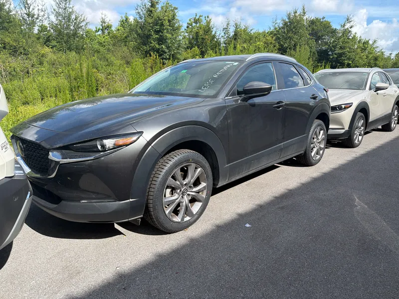 2023 Mazda Mazda CX-30 2.5 S Select Package in Machine Gray Metallic — front three-quarter view
