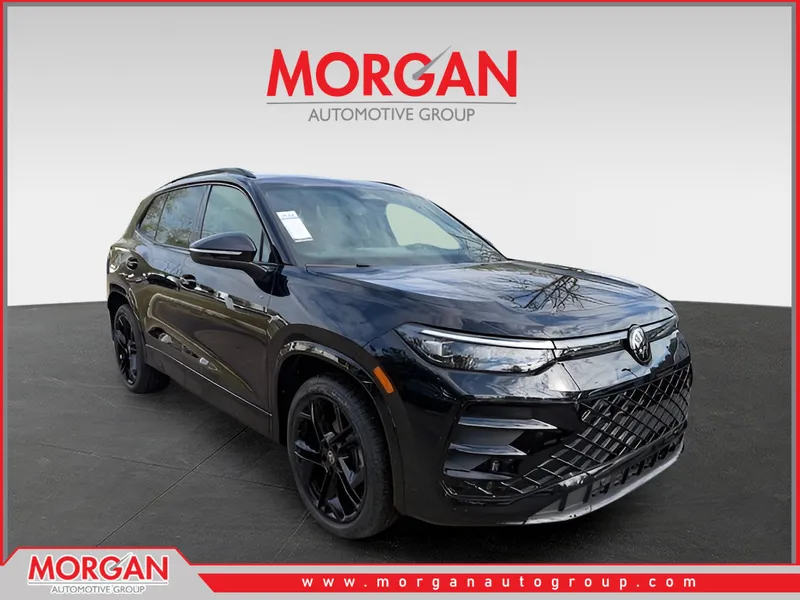 2026 Volkswagen Tiguan 2.0T SE R-Line Black in Black — front three-quarter view