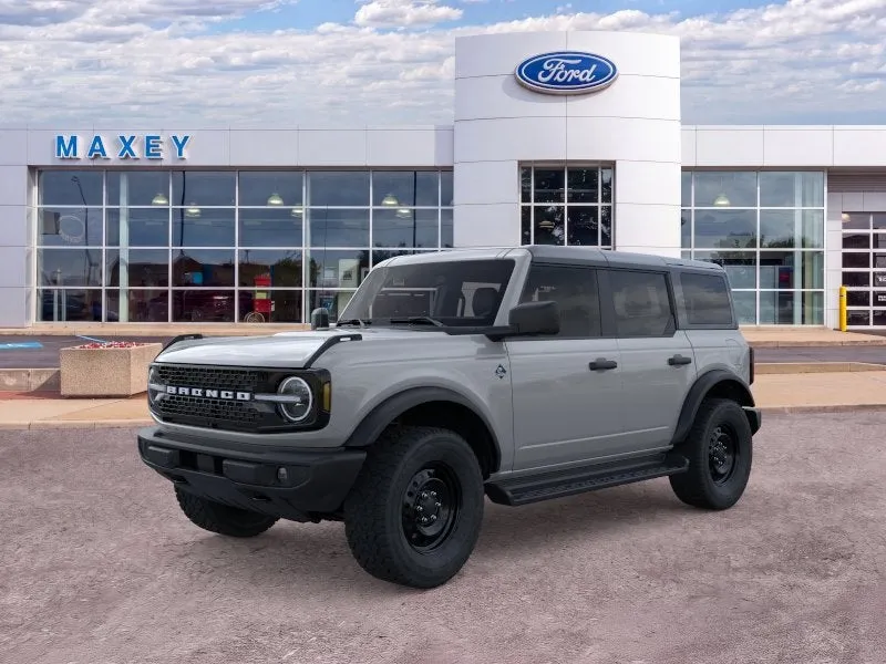 2026 Ford Bronco Outer Banks® in Avalanche — front three-quarter view