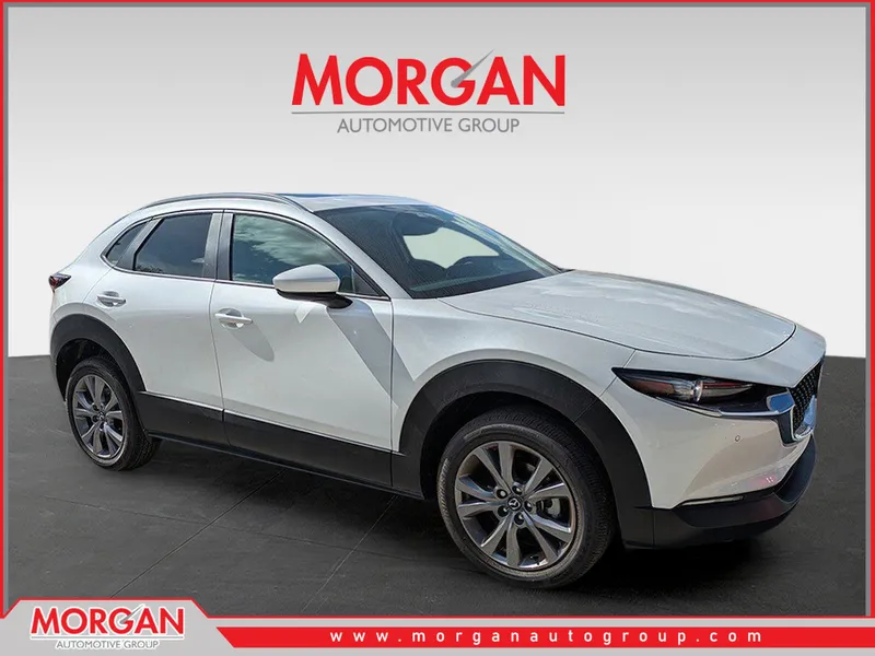 2026 Mazda CX-30 2.5 S Preferred in White — front three-quarter view