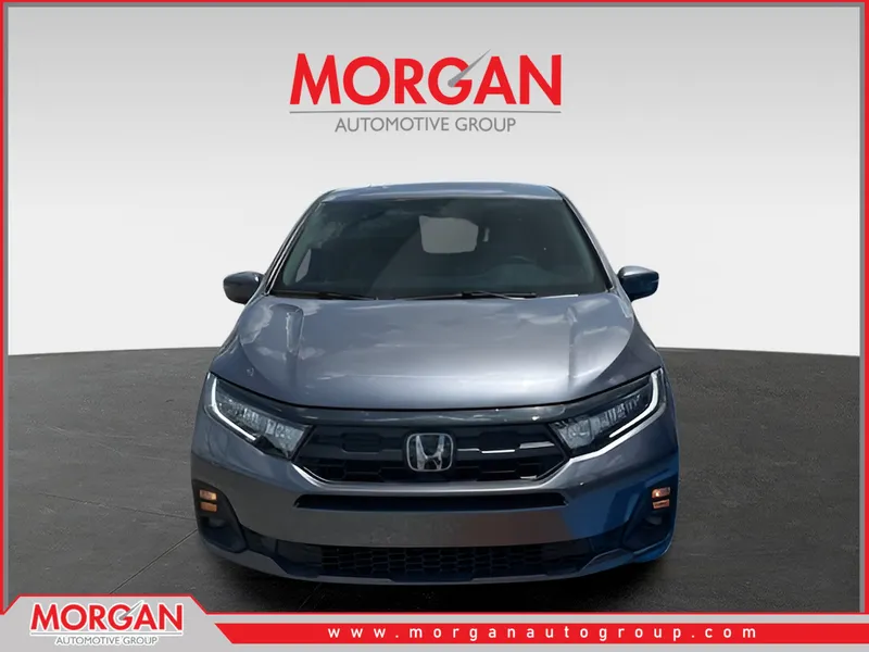 2026 Honda Odyssey EX-L in Gray — front three-quarter view