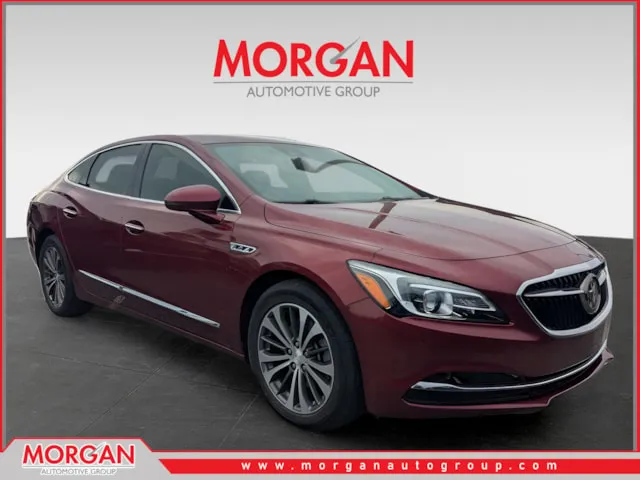 2017 Buick LaCrosse Premium I Group in Red — front three-quarter view