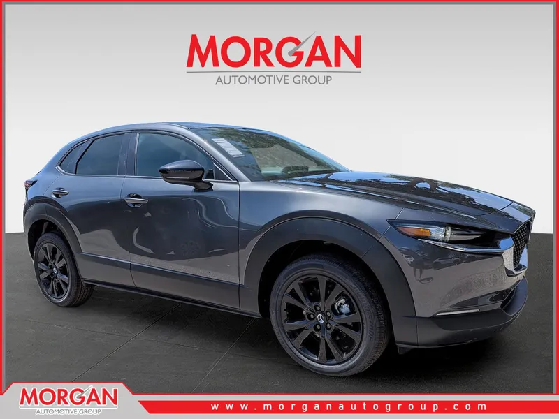 2026 Mazda CX-30 2.5 S Select Sport in Gray — front three-quarter view