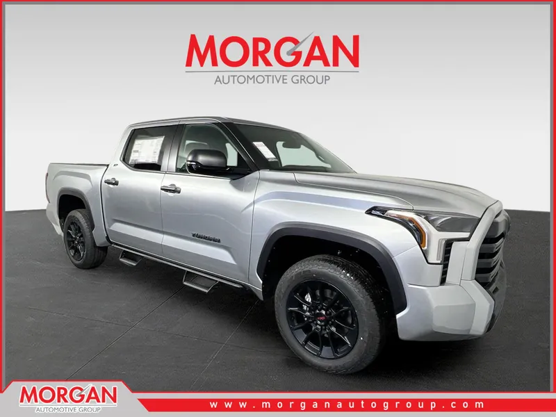 2026 Toyota Tundra 4WD SR5 in Celestial Silver Metallic — front three-quarter view