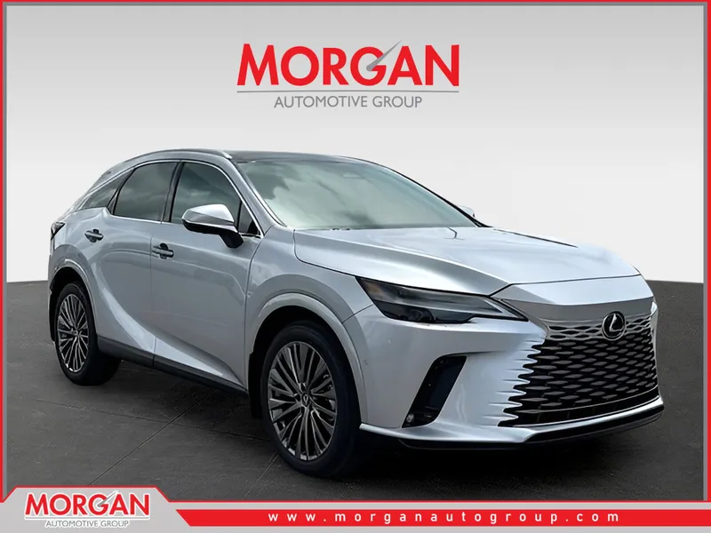 2026 Lexus RX 350 Luxury in Iridium — front three-quarter view