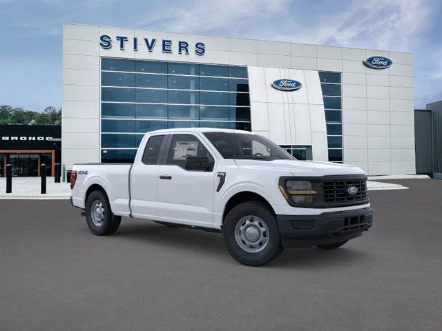 2026 Ford F-150 XL in White — front three-quarter view