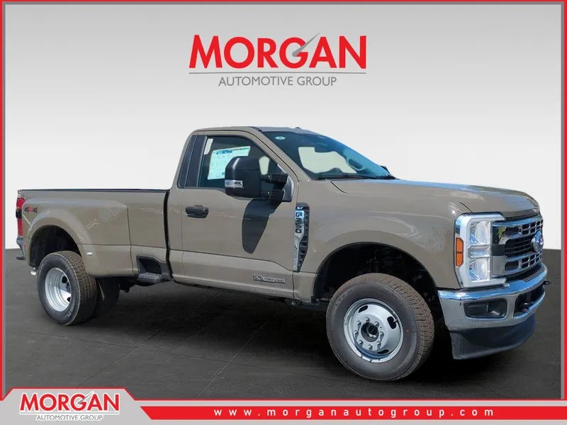 2026 Ford F-350SD XLT in Gray — front three-quarter view
