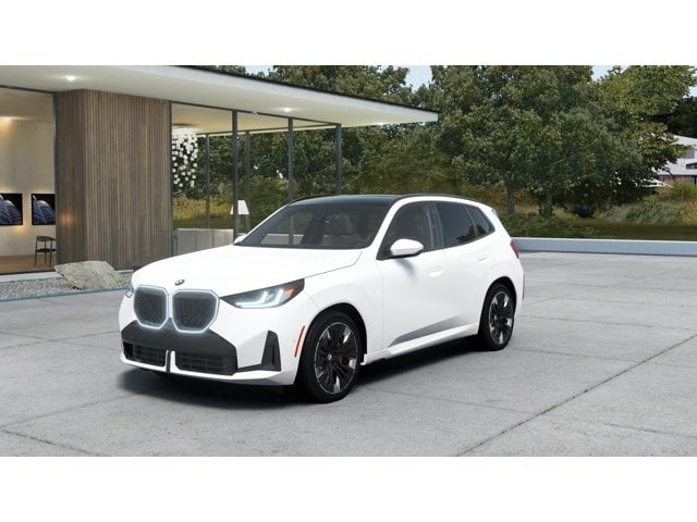2026 BMW X3 30 xDrive 30 xDrive in Alpine White — front three-quarter view