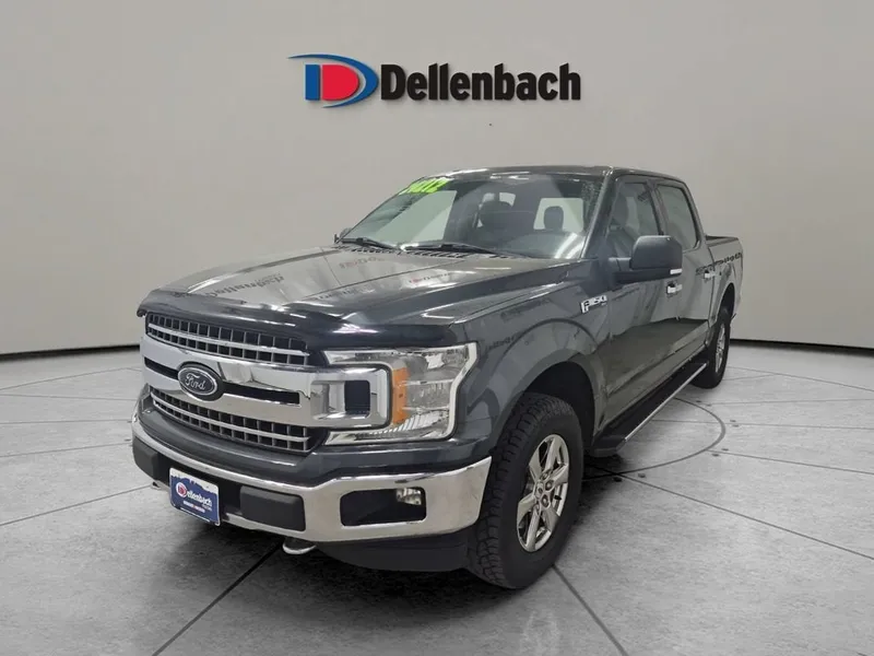 2018 Ford F-150 XL in Guard — front three-quarter view