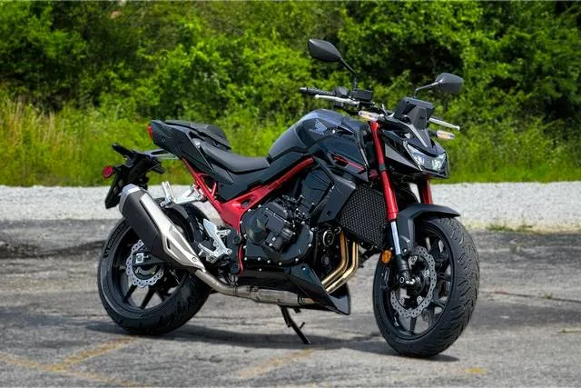 2025 Honda® CB750 Hornet — front three-quarter view
