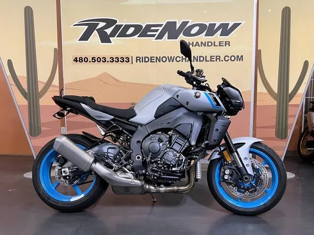 2026 Yamaha MT-10 — front three-quarter view