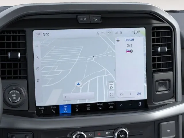 2026 Ford F-150 XLT in Avalanche — front three-quarter view