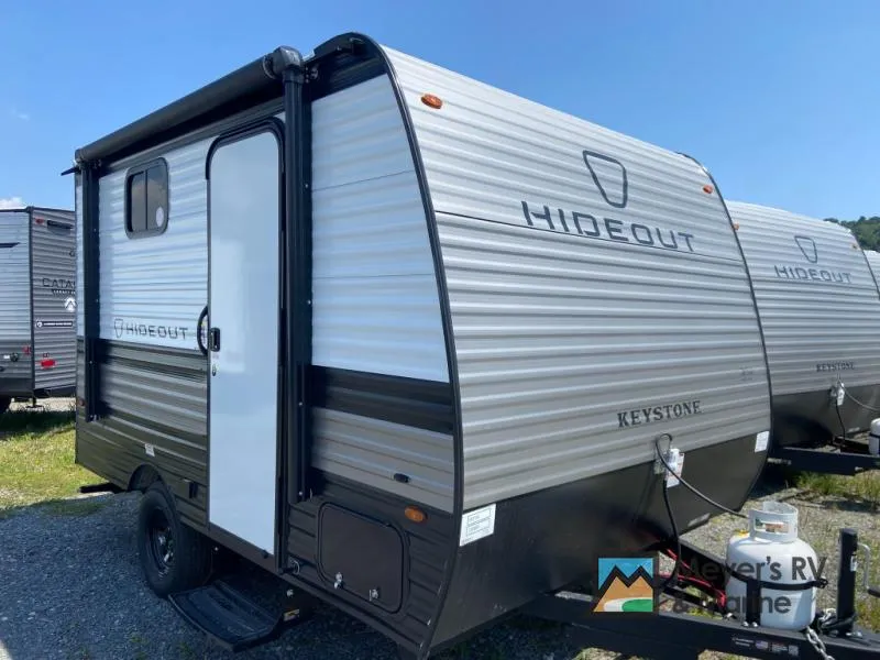 2026 Keystone RV Hideout Mini 130BH — front three-quarter view