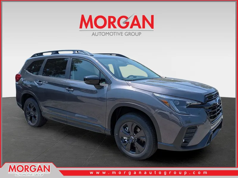 2026 Subaru Ascent Premium in Magnetite Gray Metallic — front three-quarter view