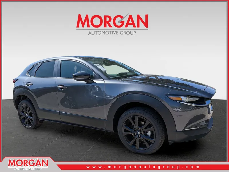 2026 Mazda CX-30 2.5 S Select Sport in Gray — front three-quarter view