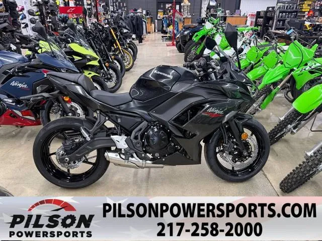 2026 Kawasaki Ninja® 650 Base — front three-quarter view
