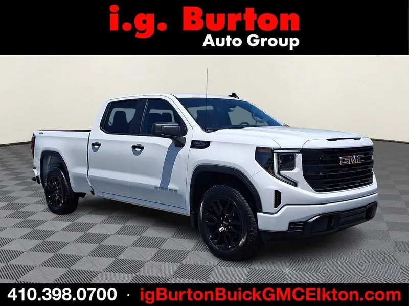 2026 GMC Sierra 1500 Pro in Summit White — front three-quarter view